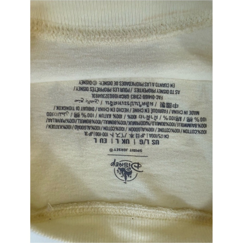 Disneyland Resort Spirit Jersey | Gold Pixie Dust Castle | Size L - Picture 4 of 7